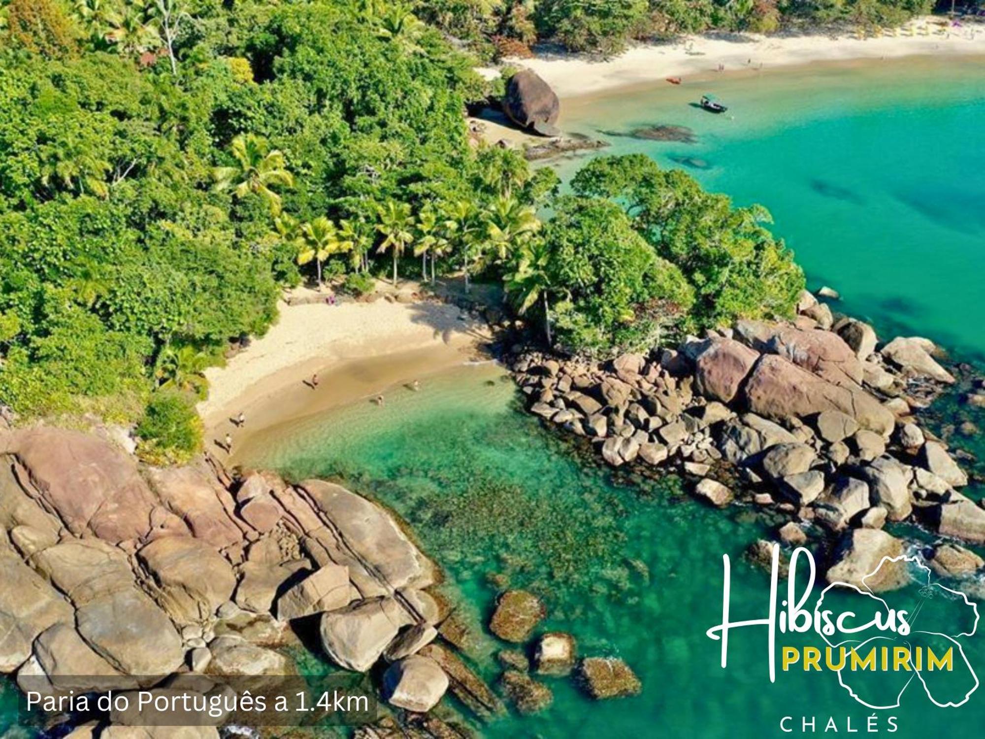 Hibiscus Prumirim Chales Ubatuba Exterior foto