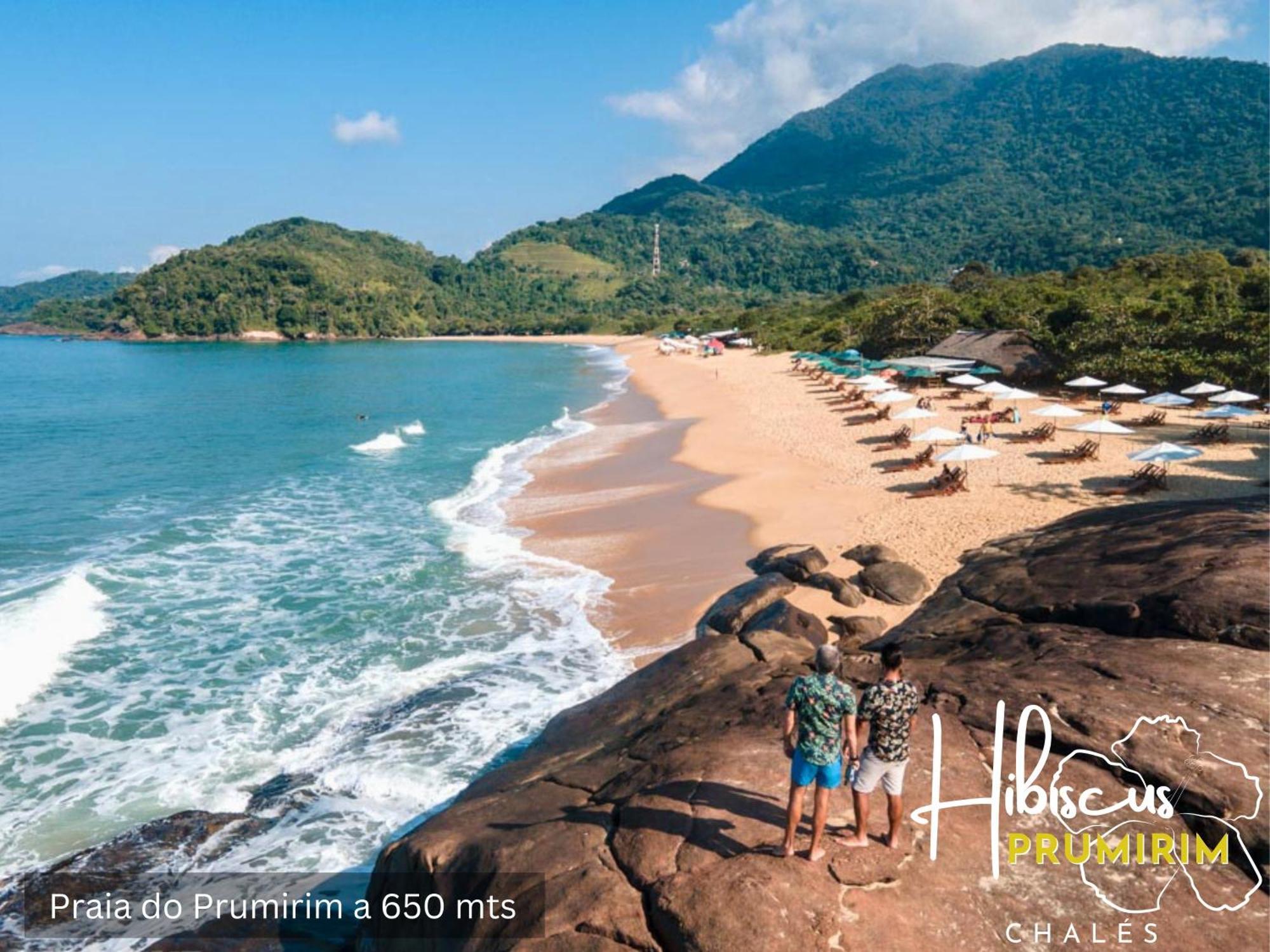 Hibiscus Prumirim Chales Ubatuba Exterior foto